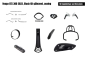 Preview: 300 ccm All Black Kit glänzend für Vespa GTS 300 Modelle ab Baujahr 2023